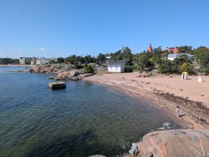 Dieses Bild zeigt die finnische Küste bei Hanko.