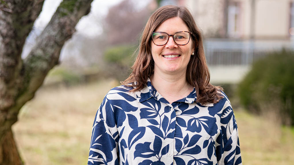 Hier ist die Kollegin Amelie Pfeil zu sehen.