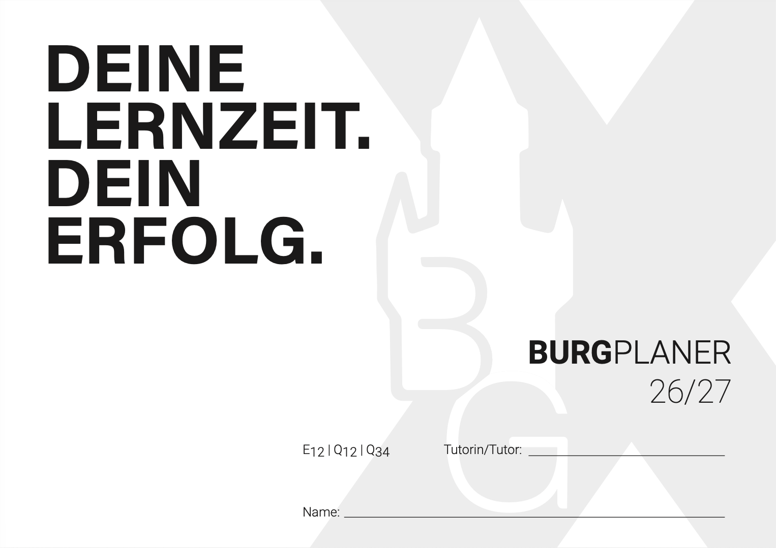 Burgplaner 2026 Deckblatt